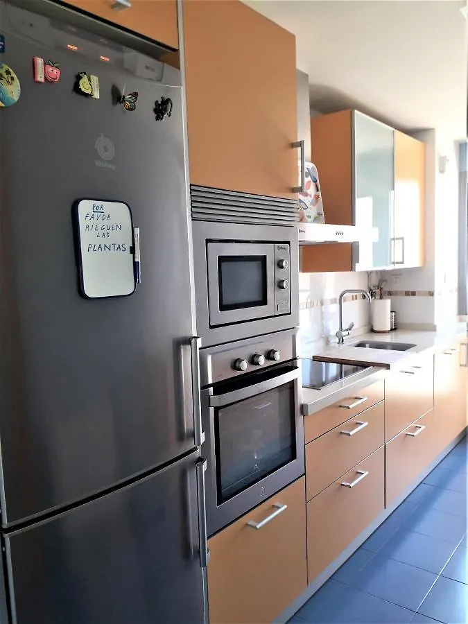 Apartamento Atico Mirador Paseo Antonio Banderas primera linea de playa y piscina Málaga